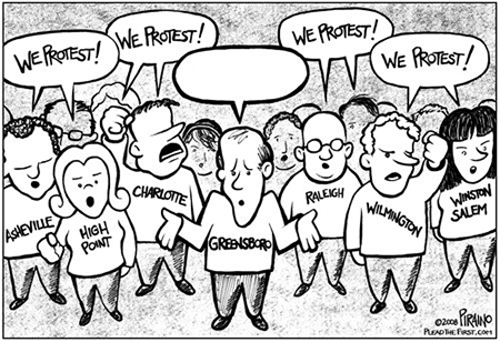 Cartoon: Protest Petitions
